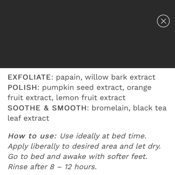 𝅺WHISH Exfoliating Foot Mask + VASANTI BrightenUp! - Picture 8 of 8